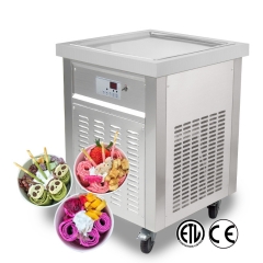 Ice cream maker fry ice cream roll machine KO-600S