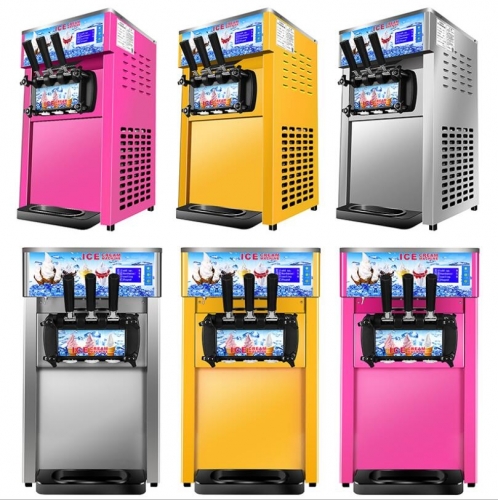 2+1 mix flavors table top commercial soft ice cream machine ZM-168
