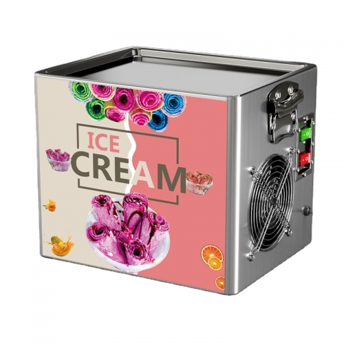 RIC600 Single Pan Rolled Ice Cream Machine