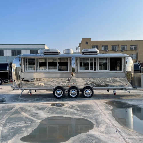 ERZODA Remorque food truck Concession Trailers 7.8M 2-6 people working