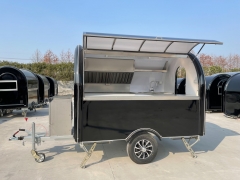 ERZODA Food truck ice cream catering trailer Cake Shop 280X200X240CM