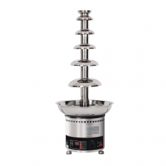 Electric  Layer Fondue Fountain Chocolate Melting 6 Tier Chocolate Fountain Machine NP-307