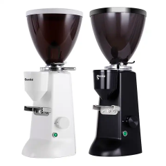 Electrical Coffee grinder Flat burr grinding machine with 64MM stainless steel grinding stone - CRM9012