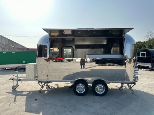 ERZODA food trailer Catering trailer 4.8M 2-3 people working