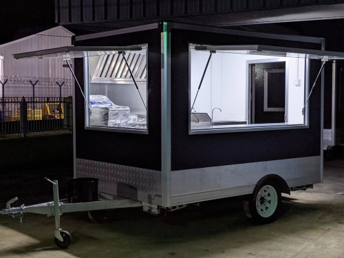 ERZODA Customized-Catering trailer Food truck food vendor equipment vending food trucks 480X210X260CM