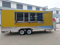 ERZODA Catering trailer Food truck  Food Trailer 480X210X260CM