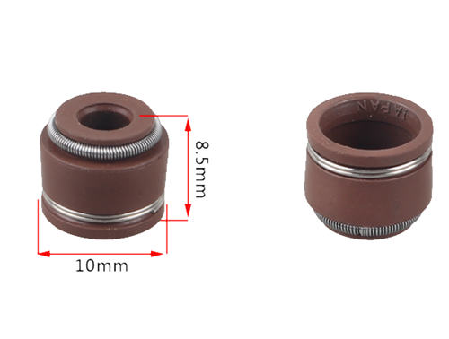 10XPCs Valve Stem Oil Seal For China Model 168FD 170FD 3HP/3.5HP Small Air Cool Diesel Engine
