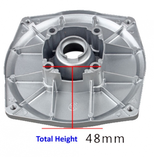 2" Pump Cover(Type 1) Mtg. Hole CD. 65MM Fits For GX160 GX200 168F 170F Type Engine Key Shaft Powered 2 In. Aluminum Water Pump Set