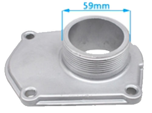 2" Pump Inlet Port Fits For GX160 GX200 168F 170F Type Engine Powered 4 Holes Bolt Model 2 In. Aluminum Water Pump Set