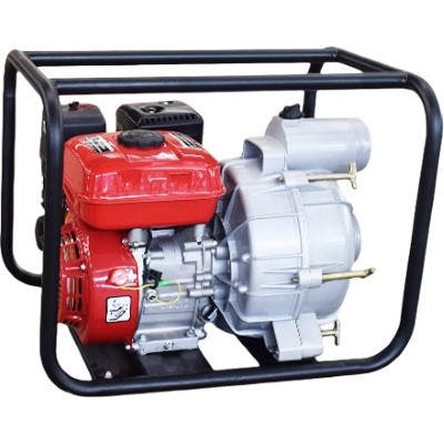 WSE80T 3 Inch 80MM Port Aluminum Full Trash Water Pump Powered by 212CC 7HP Gasoline Engine