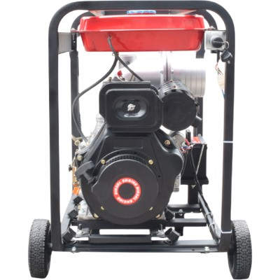 WSE150D 6 IN. Self-Priming Aluminum Diesel Water Pump Set Powered by 12HP Air Cool Engine With Estart and Trolly