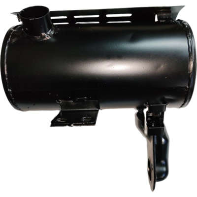 Cylindrical Shape Muffler Silencer Exhaust Pipe For China Model 192F 12HP 499CC Small Air Cooled Diesel Engine