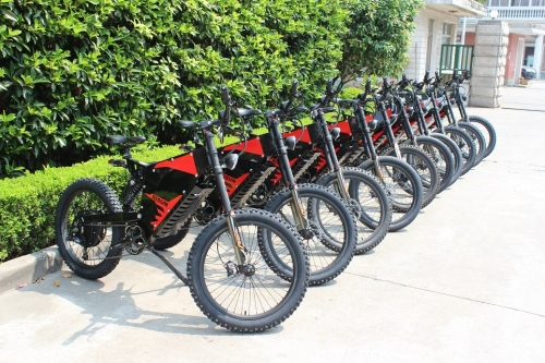 bomber electric bicycle solid dual suspension Bomber - Rari Red /