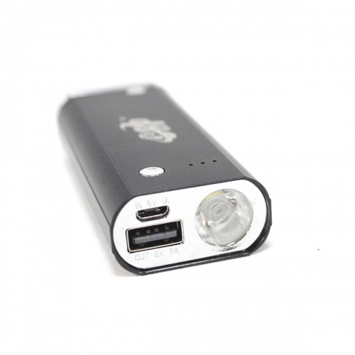 battery powered cigarette lighter Multi-Function Pocket Power Bank LED Light Cigarette Lighter 6800mAH  Panasonic Lithium Battery Cell