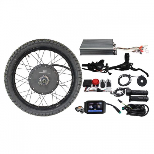 48V-72V 5000W-8000W High Power Speed eBike Conversion Kits +Intelligent Control System With Bluetooth Module