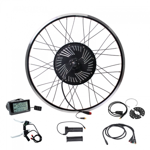 48V 1000W Controller built-in Motor Kits 20" 24" 26" 27.5" 700C 28" 29er rear wheel conversion kits with display