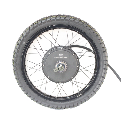 48V-72V 3000W-5000W High Power 19" Electric Motorcycle Rear Wheel Only