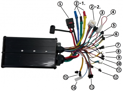 Boitier CDI Racing 2 fiches ronde quad