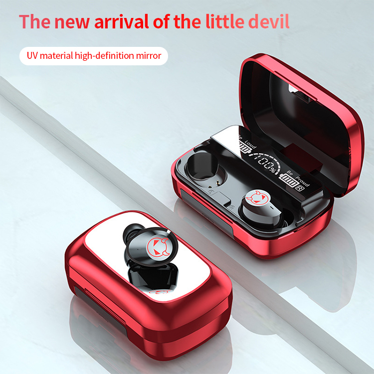 New Model M23 Tws Earphone Wireless Gaming Earbuds Bt 51 Headphone In Ear Headset Power Bank 6868