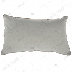 Print imitated linen cushion