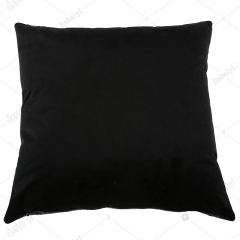 Print velvet cushion