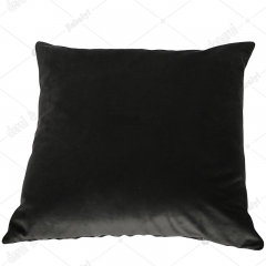 Fanshaped chenille cushion