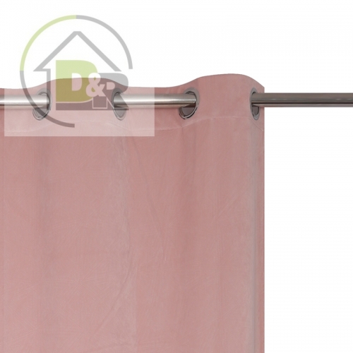 Emboss gro vevet curtain