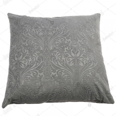 Embossed rubber velvet cushion