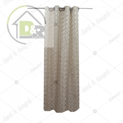 Jacquard geo curtain