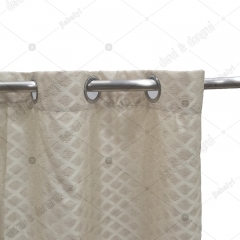 Jacquard geo curtain