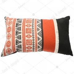 Ethnic printed cotton cushion