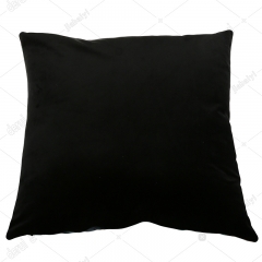 Print velvet cushion