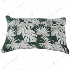 Print imitated linen cushion