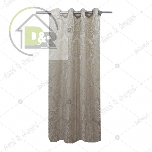 Jacquard geo curtain