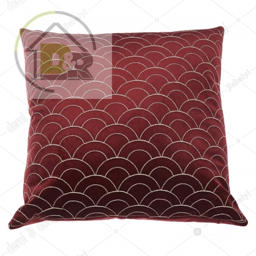 Velvet embroidery Cushion