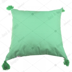 Printed polyester cushion