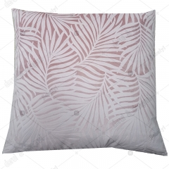 Velvet rubber print cushion