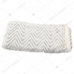 Two tone PV plush blanket