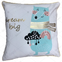 Print cotton cushion