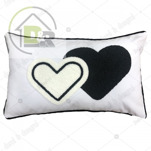 Emboridery cotton cushion