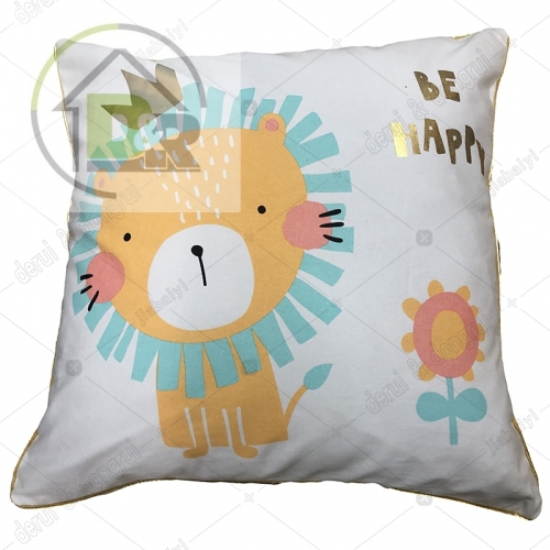 Print cotton cushion