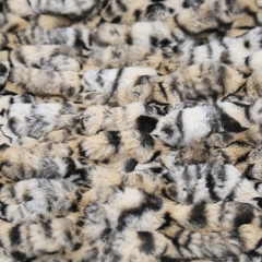 PV fur print blanket