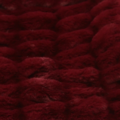 PV fur print blanket