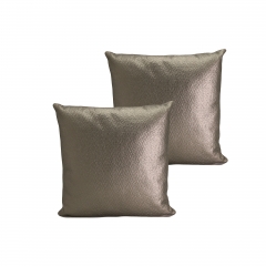 Leather cloak cushion