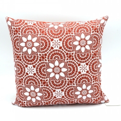 Rubber Print On Cotton Cushion