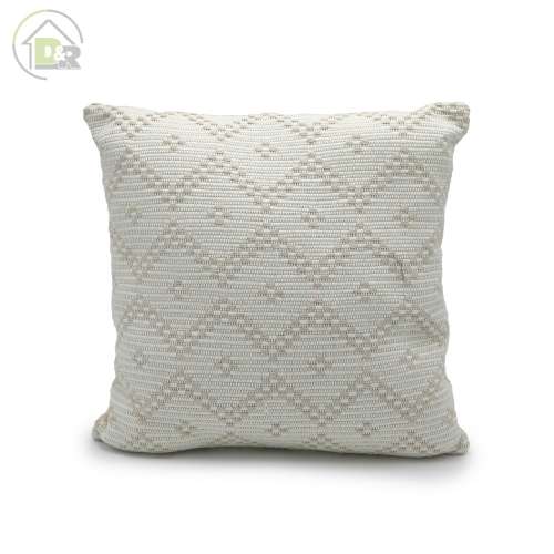 Poly-cotton cushion