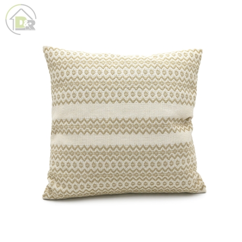 Poly-cotton cushion