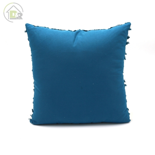 Jacquard tassel cushion cushion