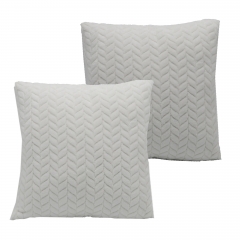 Jacquard Flannel Cushion