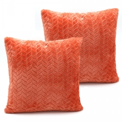 Jacquard Flannel Cushion